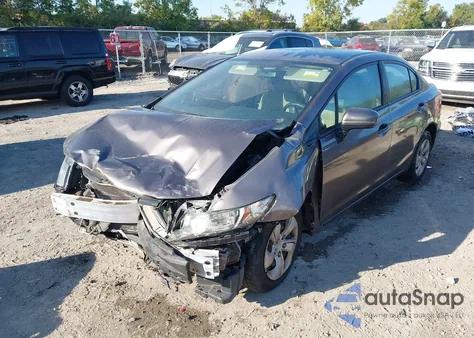 2014 Honda Civic Lx z USA, uszkodzony, nr VIN 19XFB2F50EE030004